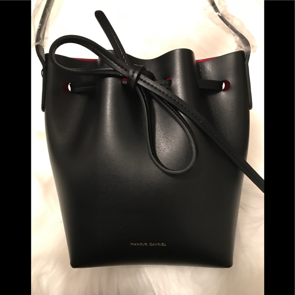 AUTHENTIC MANSUR GAVRIEL FLAMMA BUCKET: Mini Size - Picture 8 of 8